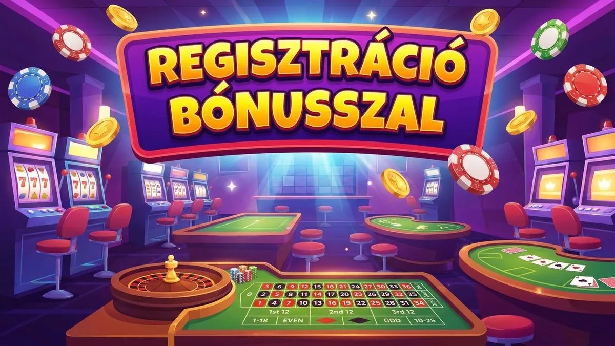Regisztráció bónusszal