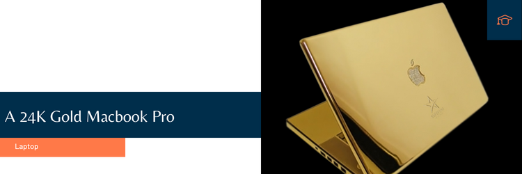 A 24K Gold Macbook Pro
