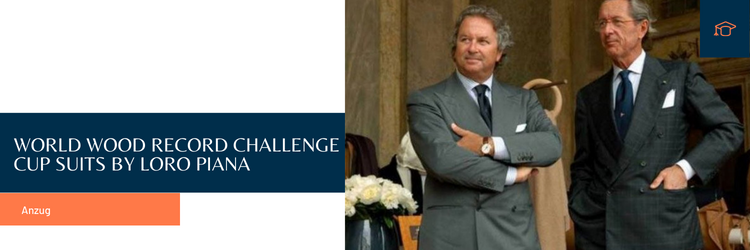 WORLD WOOD RECORD CHALLENGE CUP SUITS BY LORO PIANA